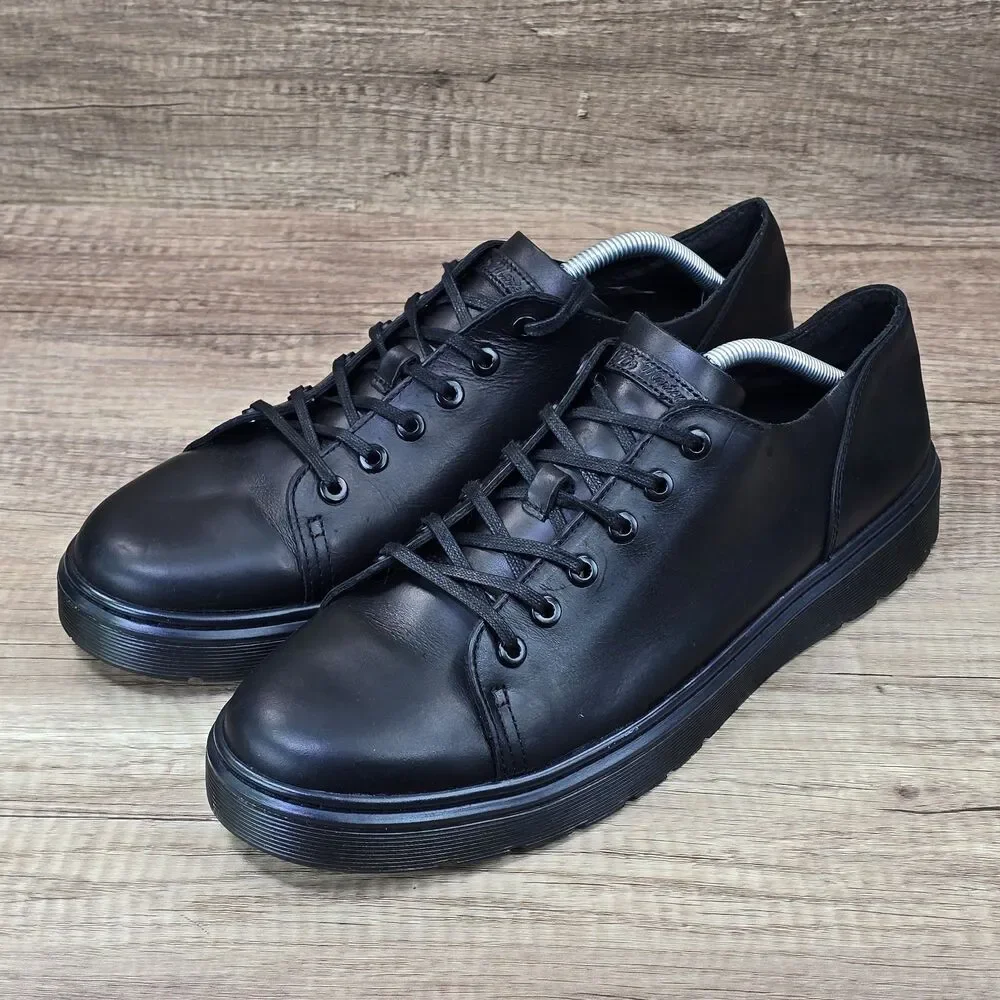 Dr. Martens Dante Mens Size 13 Black Leather Oxford Shoes